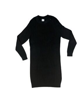 ⭐️ NWOT- Core Life Long Sleeve Black Knit Sweater Dress - size XS